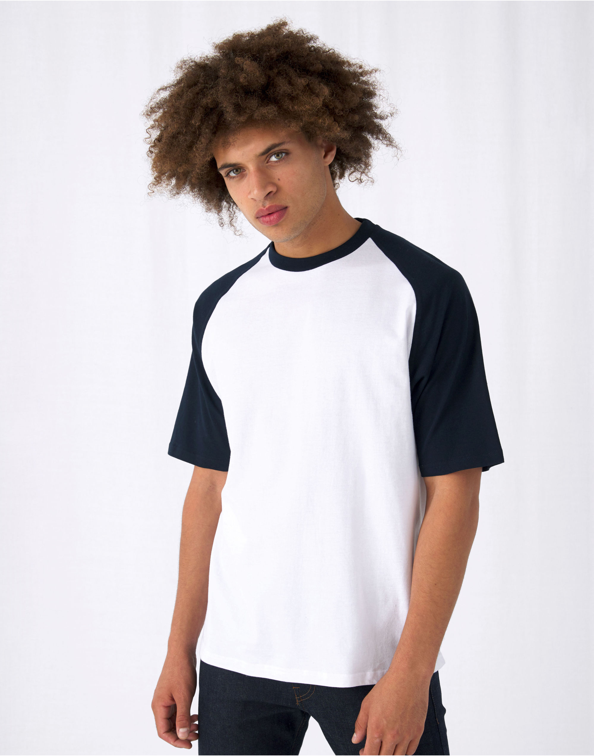 Mens short best sale sleeve baseball tee