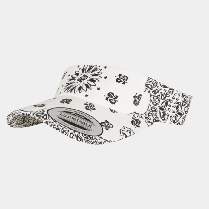 Bandana print visor (8888BP) Thumbnail