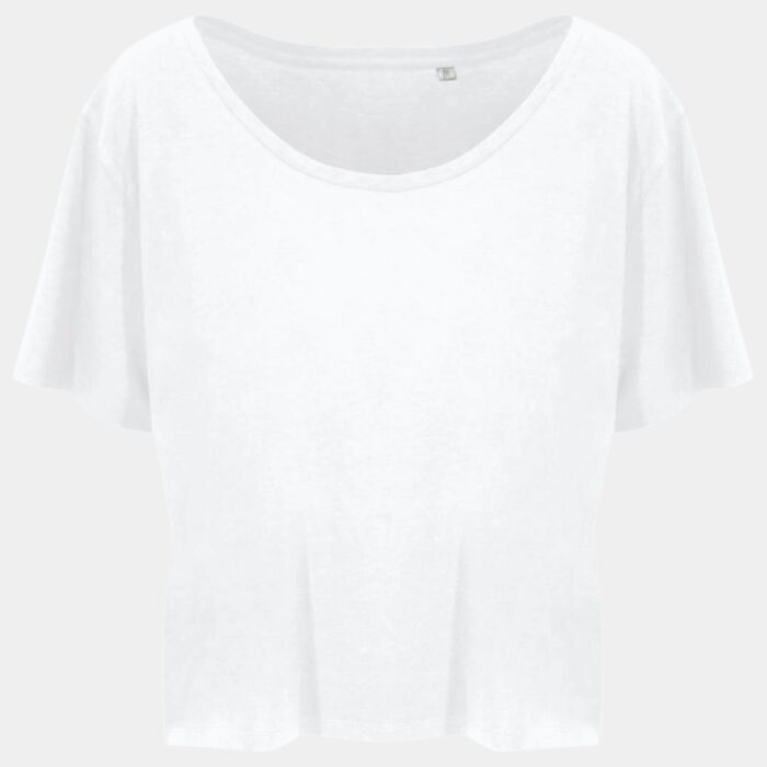 Ecologie Ladies Daintree EcoViscose Cropped T-Shirt Thumbnail