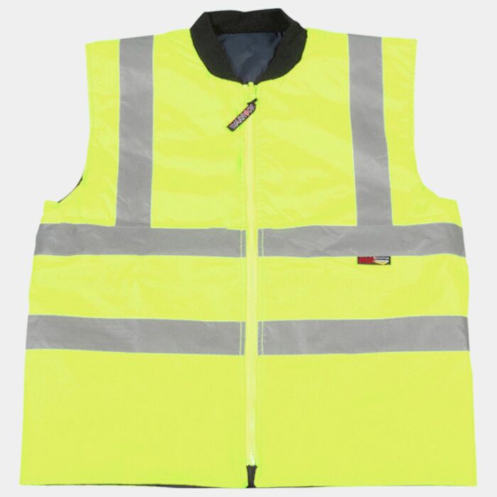 Warrior Hi-Vis Reversible Bodywarmer Thumbnail