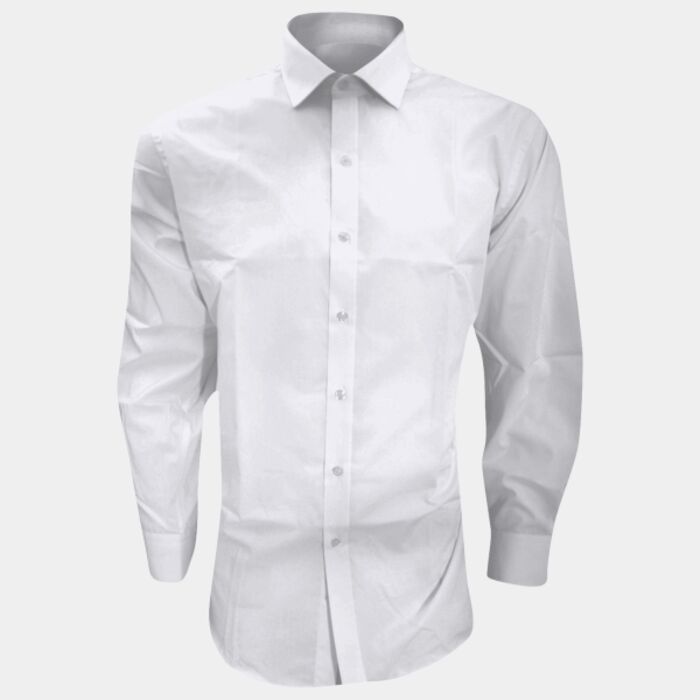 Brook Taverner Brook Taverner Alba Long Sleeve Slim Fit Poplin Shirt BK154 Brook Taverner Alba Long Sleeve Slim Fit Poplin Shirt Thumbnail