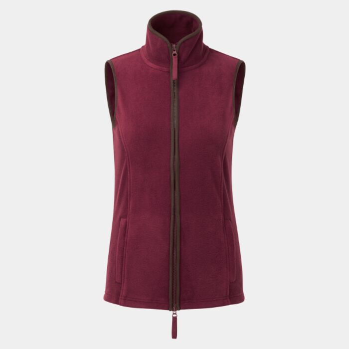 Women’s artisan fleece gilet Thumbnail