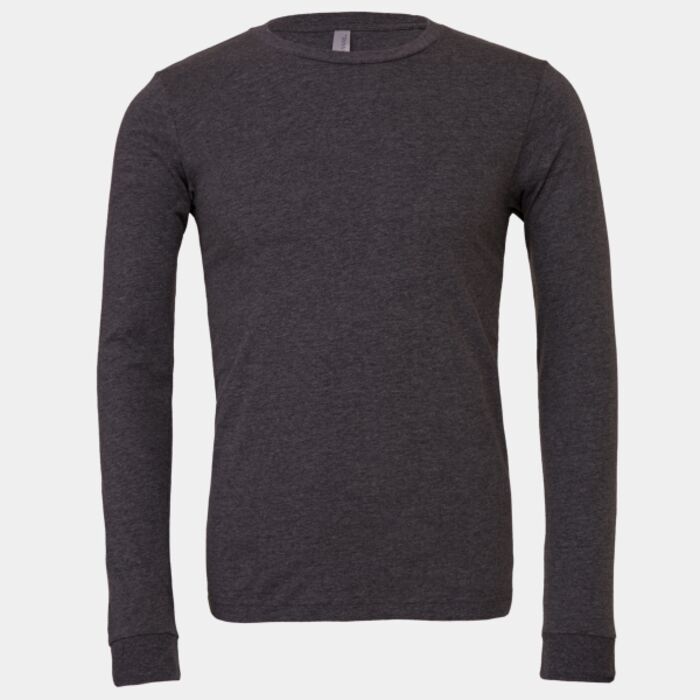 Unisex Heather CVC Jersey Long Sleeve Tee Thumbnail