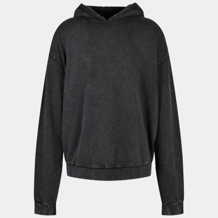 Acid washed oversize hoodie Thumbnail