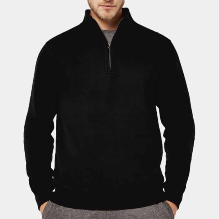 Regular fit ¼-zip sweatshirt Thumbnail