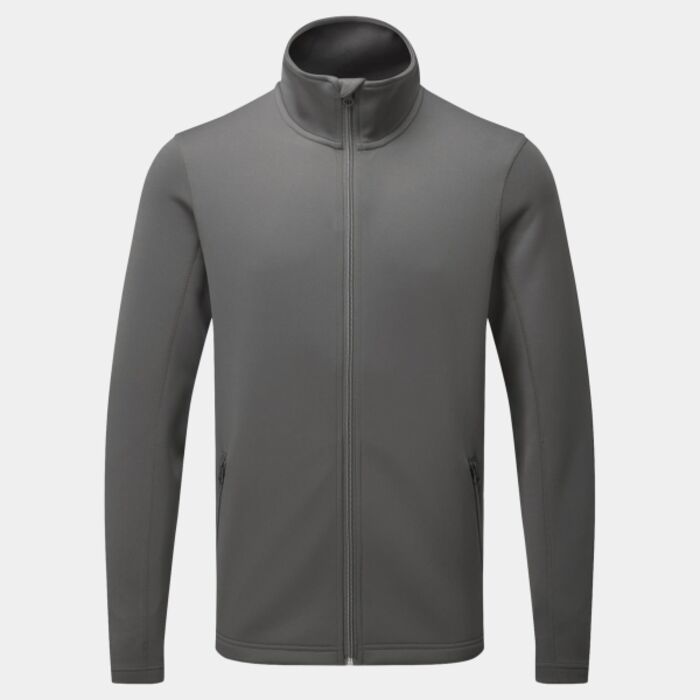 Men's spun dyed sustainable zip-through sweatshirt Thumbnail