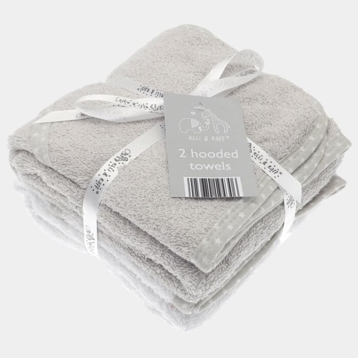 Baby hooded towel (2-pack) Thumbnail