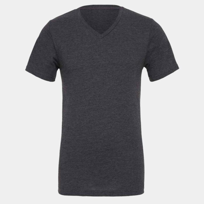 Canvas Unisex Heather CVC V Neck T-Shirt Thumbnail