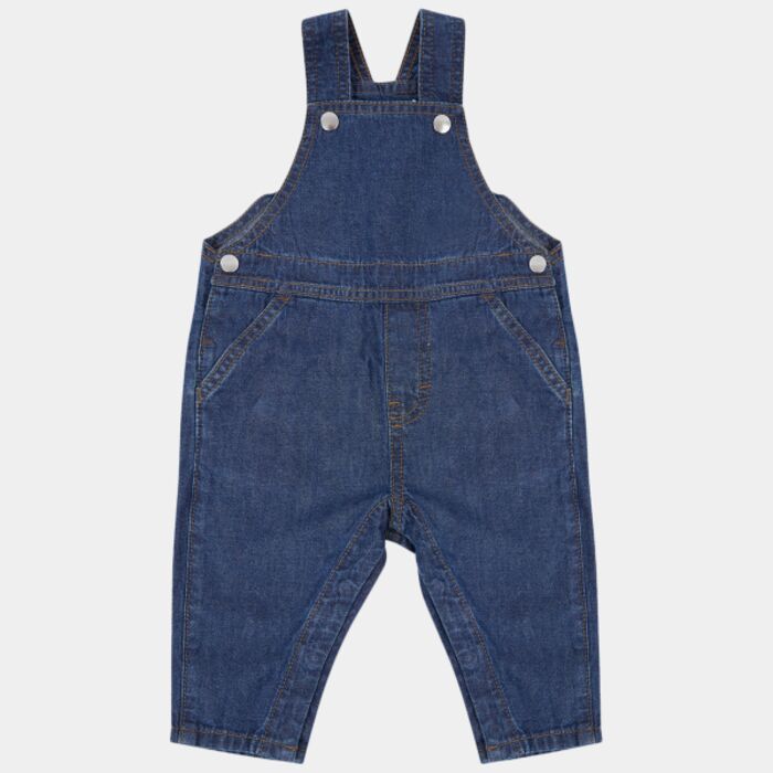 Larkwood Kids Denim Dungarees Thumbnail