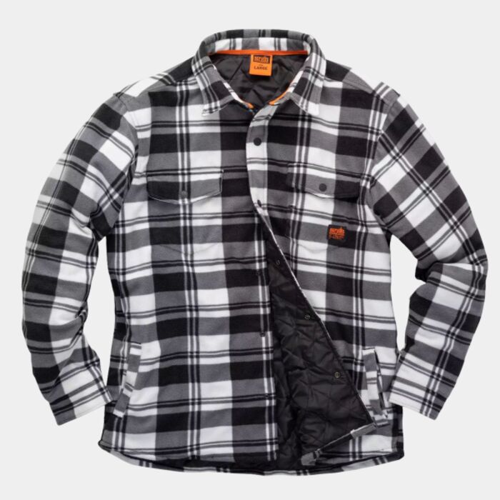 Worker padded checked shirt Thumbnail