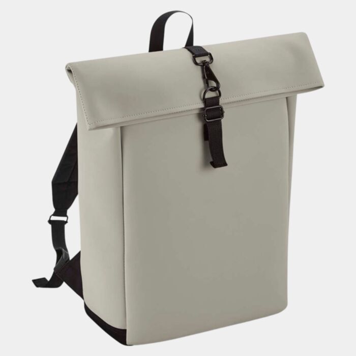 Matte PU Roll-Top Backpack Thumbnail