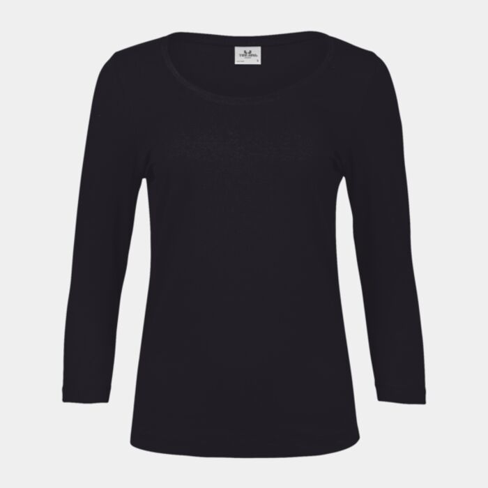 Ladies' Stretch 3/4 Sleeve Tee Thumbnail
