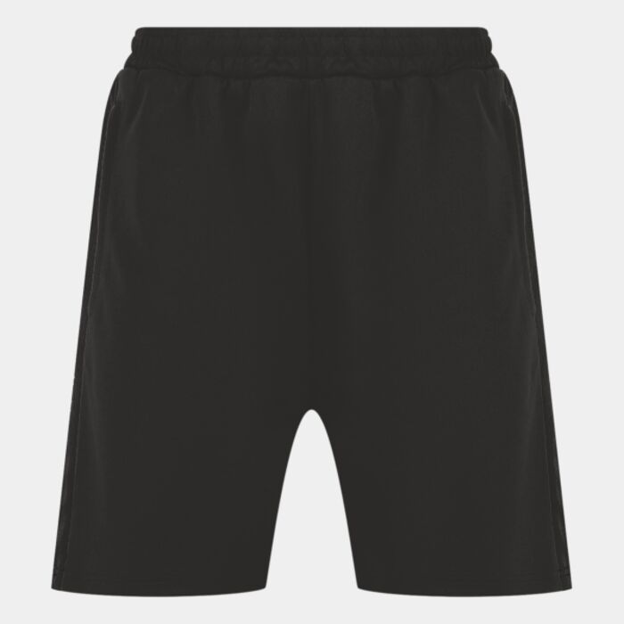 Knitted shorts with zip pockets Thumbnail