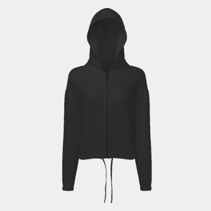 Women’s TriDri® recycled drawstring full-zip hoodie Thumbnail