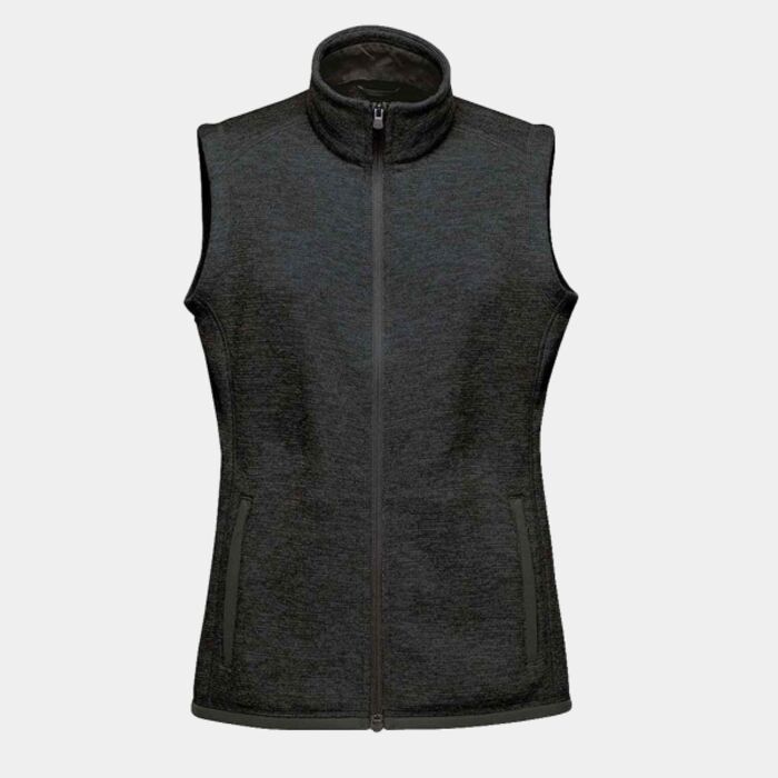 Stormtech Ladies Avalante Full Zip Knitted Fleece Gilet Thumbnail