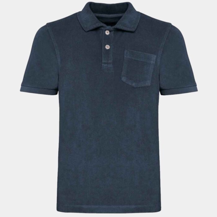 Native Spirit Kids Terry Towel Polo Shirt Thumbnail