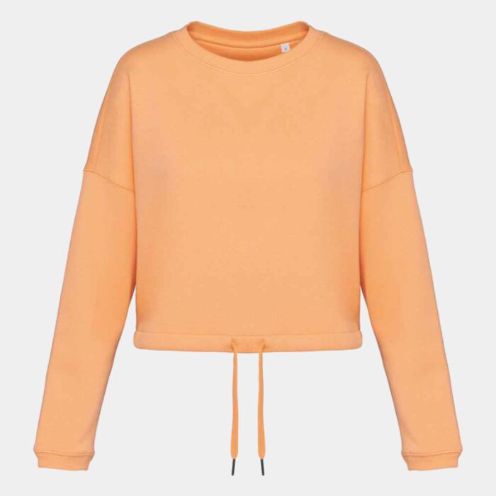 Native Spirit Ladies Oversized Cropped Sweatshirt Thumbnail