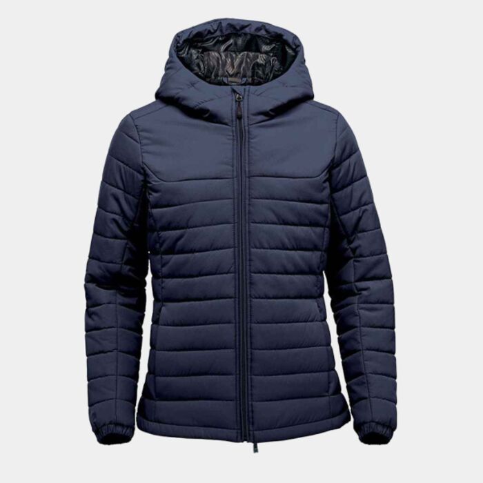 Stormtech Ladies Nautilus Quilted Hooded Jacket Thumbnail