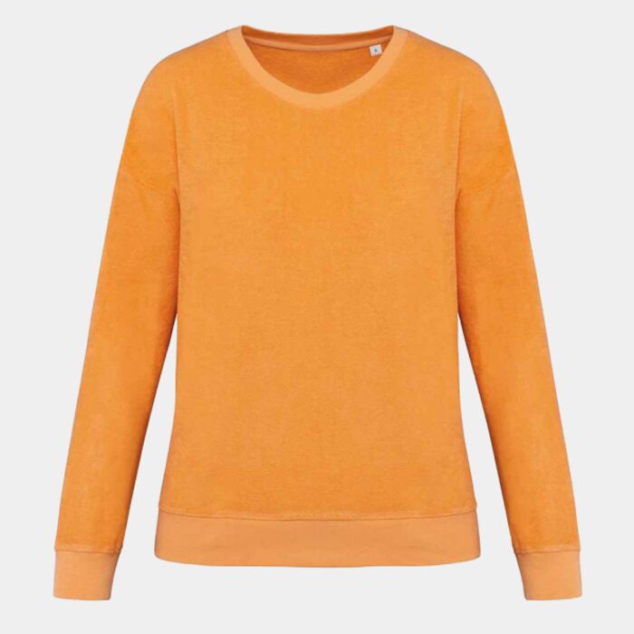 Native Spirit Ladies Terry Towel Sweatshirt Thumbnail