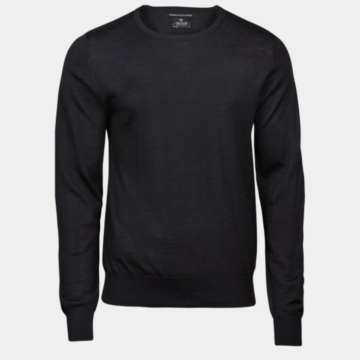 Men's Crew Neck Knitted Sweater Thumbnail