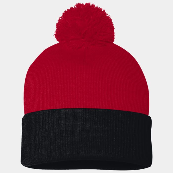 Striped fan beanie Thumbnail