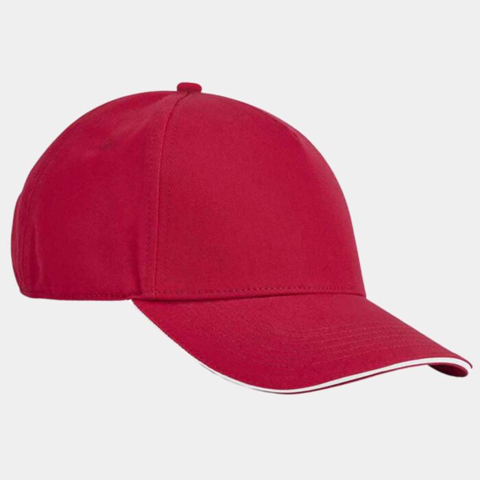 Beechfield Beechfield EarthAware® Classic Organic Cotton 5 Panel Sandwich Peak Cap BB825C Beechfield EarthAware® Classic Organic Cotton 5 Panel Sandwich Peak Cap Thumbnail