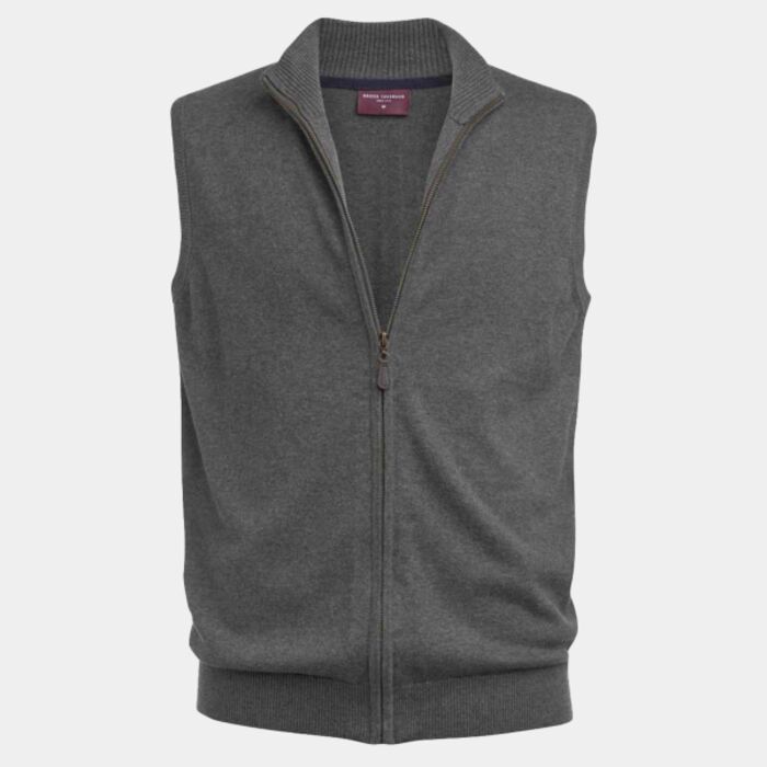 Brook Taverner Lincoln Knitted Zip Gilet Thumbnail