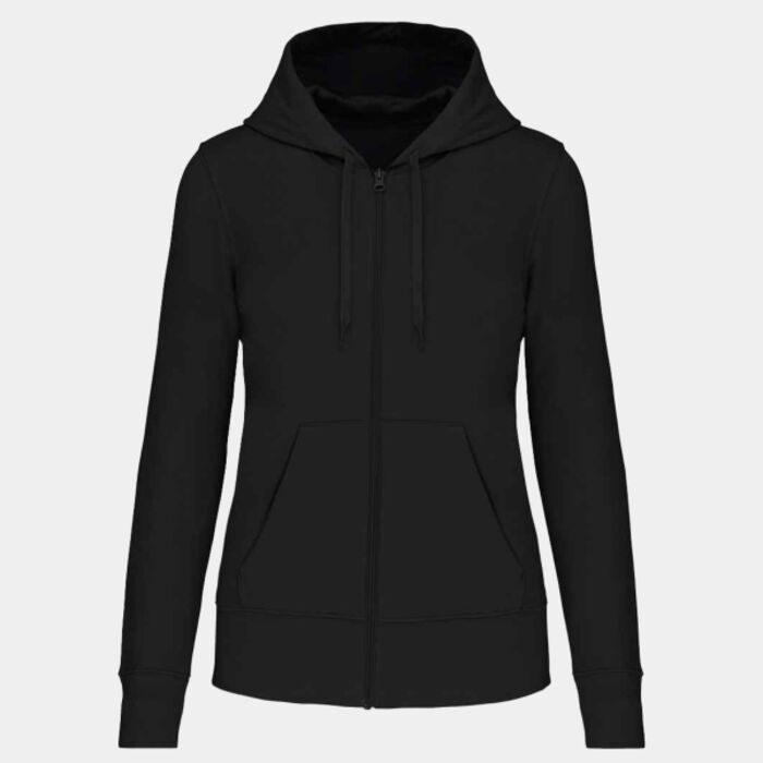 Kariban Ladies Eco Friendly Full Zip Hoodie Thumbnail