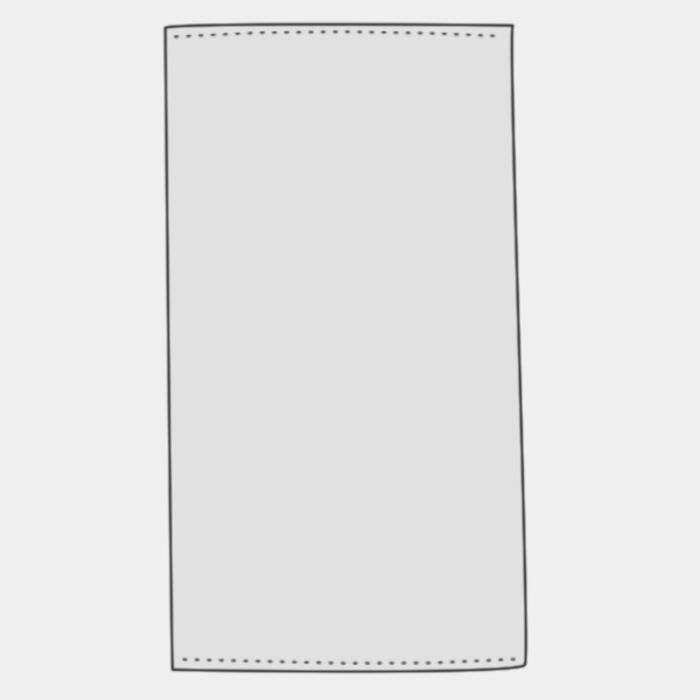 Towel City Organic Printable Border Bath Sheet Thumbnail