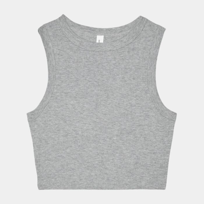 Women’s micro rib muscle crop tank Thumbnail