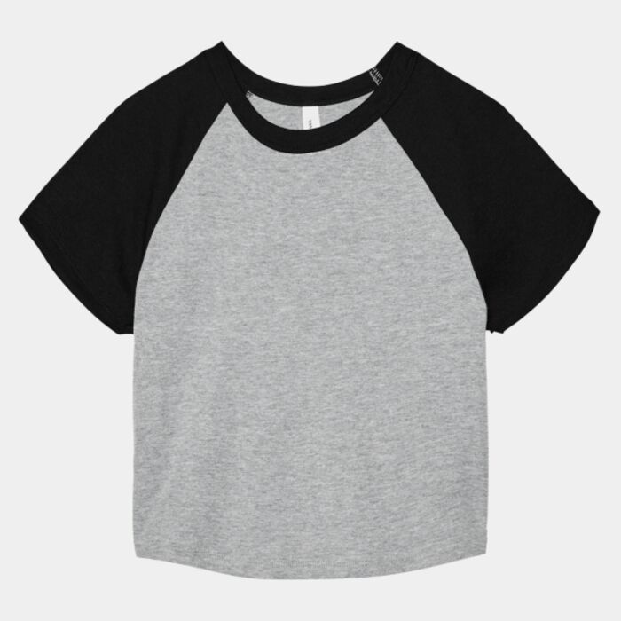 Women’s micro rib raglan baby t-shirt Thumbnail