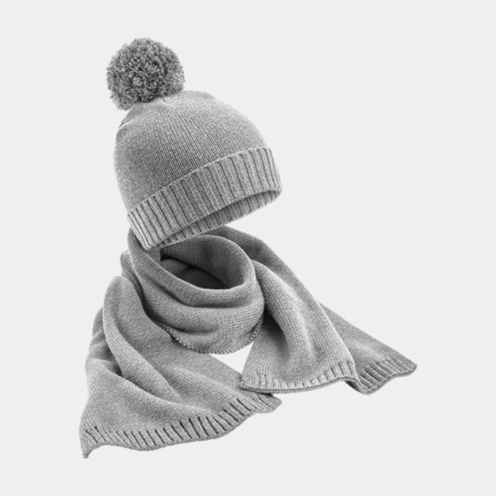 Knitted Scarf & Beanie Gift Set Thumbnail