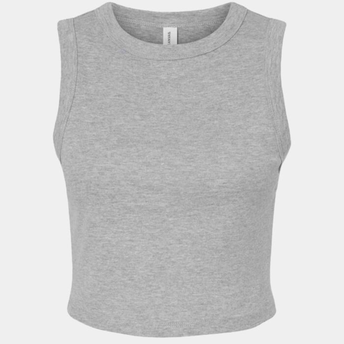 Women's Micro Rib Muscle Crop Tank Thumbnail