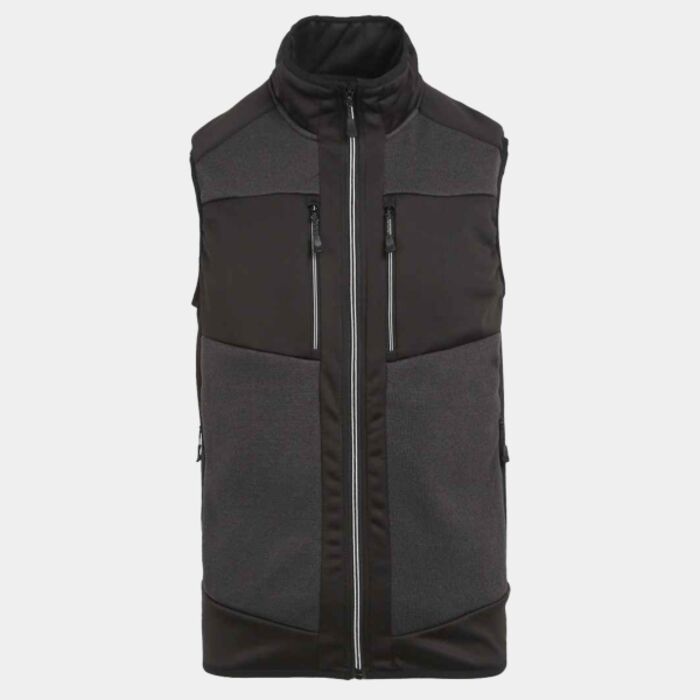 E-Volve Unisex Knit Effect Stretch Bodywarmer Thumbnail