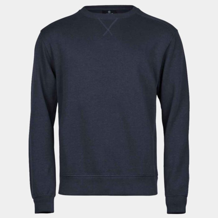 Ribbed Interlock Crewneck Thumbnail