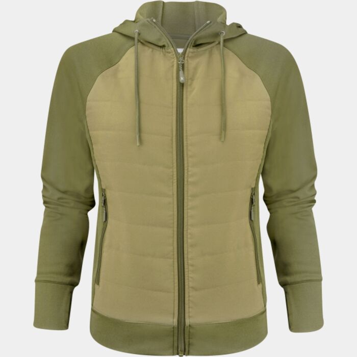 Ladies Keyport Full Zip Hooded Hybrid Jacket Thumbnail