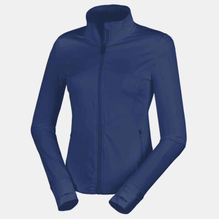 Spiro recycled women’s fitness jacket Thumbnail