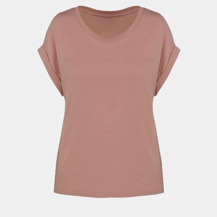 Native Spirit Ladies Roll-Up Sleeve T-Shirt Thumbnail