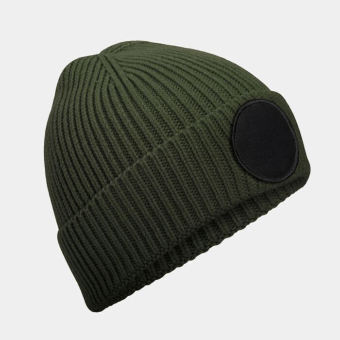 Circular fashion patch beanie Thumbnail