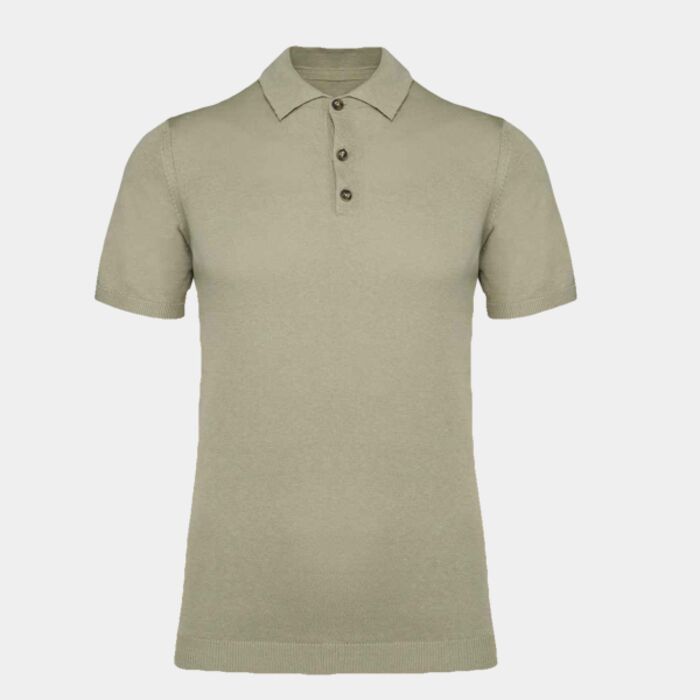 Native Spirit Knitted Polo Shirt Thumbnail