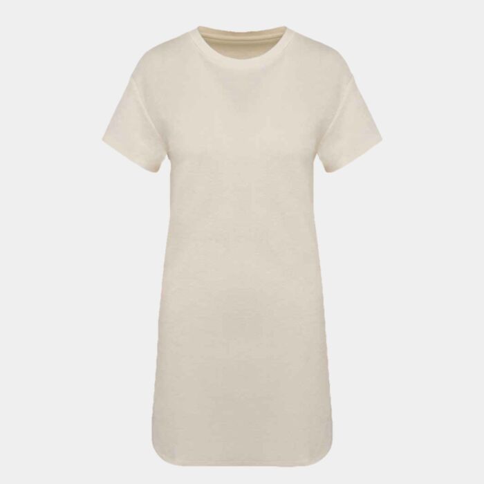 Native Spirit Ladies Terry Towel Dropped Shoulder T-Shirt Dress Thumbnail