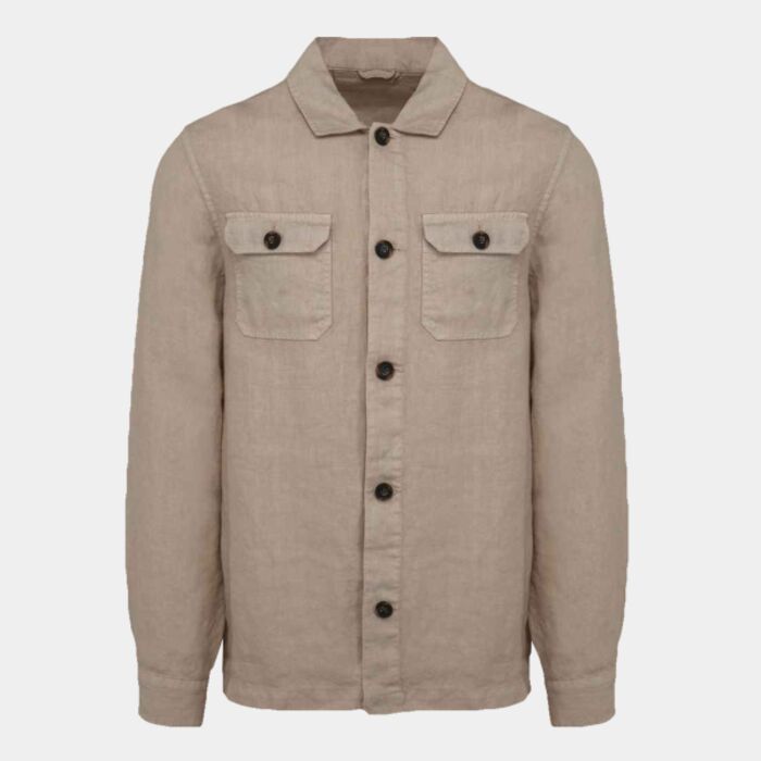 Native Spirit Linen Washed Overshirt Thumbnail