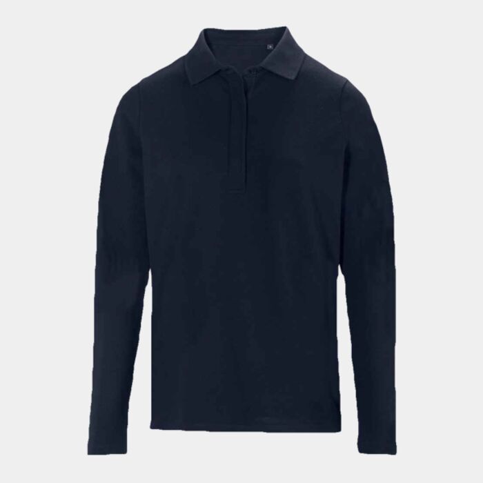 NEOBLU Ladies Owen Long Sleeve Piqué Polo Shirt Thumbnail