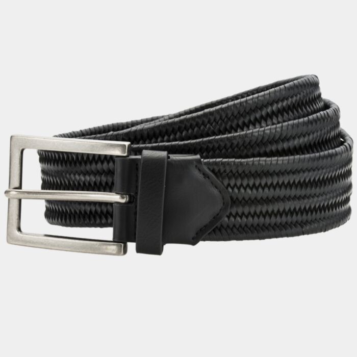 Leather braid belt Thumbnail
