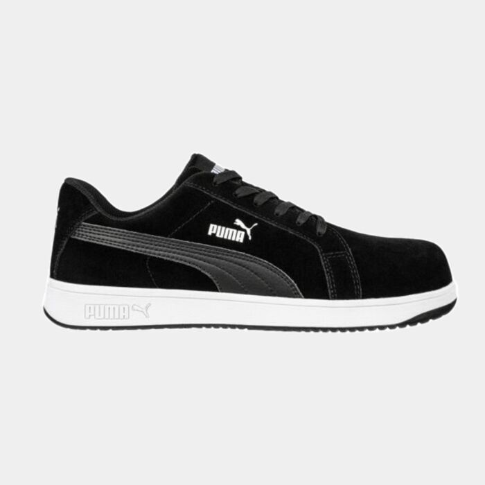 Iconic Suede Black Low S1PL ESD Thumbnail