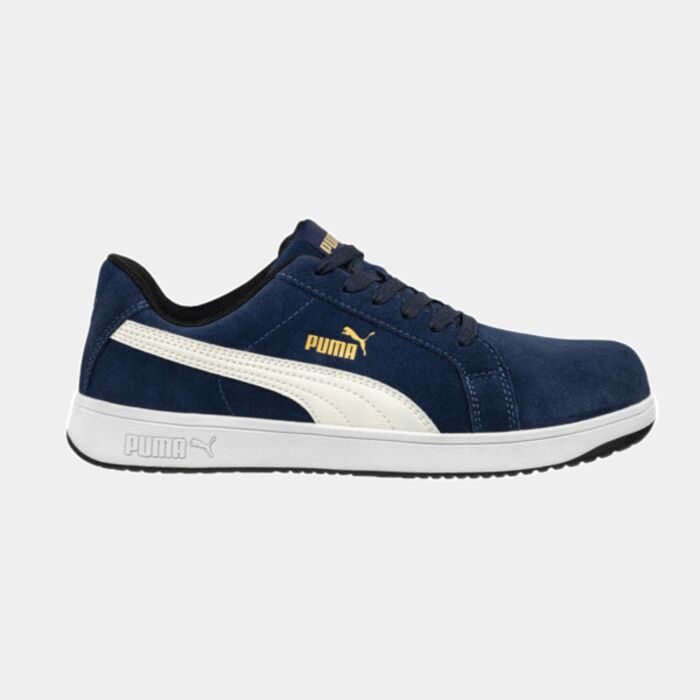 Iconic Suede Navy Low S1PL ESD Thumbnail