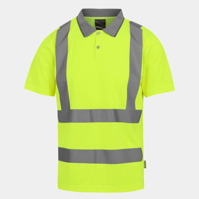 Hi-Vis Pro Contract Polo Shirt (Class 2) Thumbnail