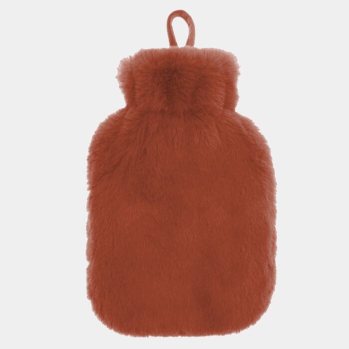 Super luxury faux fur hot water bottle and cover Thumbnail