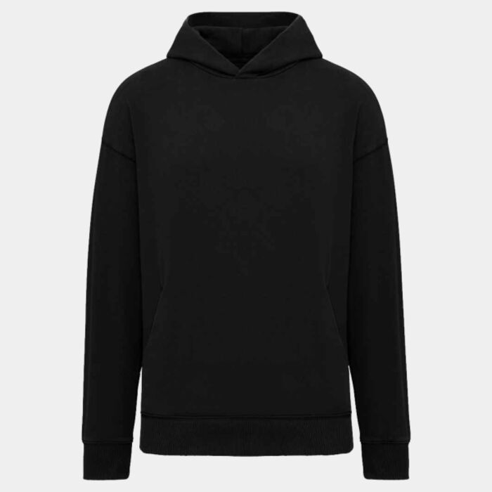 Native Spirit Unisex Washed Effect Oversized Hooded Sweatshirt Thumbnail