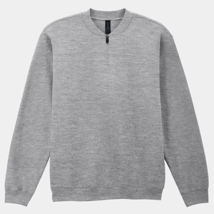 Softstyle Midweight 1/4 Zip Sweatshirt Thumbnail